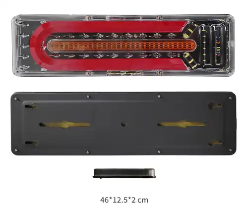 Фонарь задний C2R WD-009-24V