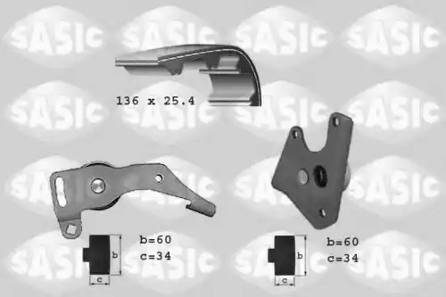 ремкомплект ГРМ Fiat 1750003 SASIC