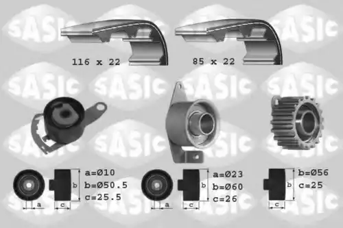 ремкомплект ГРМ Ford 1756012 SASIC