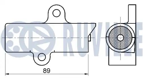 НАТЯЖИТЕЛЬ РЕМНЯ 542257 RUVILLE