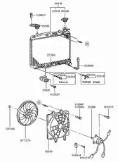 Крышка радиатора HYUNDAI / KIA 2533024100