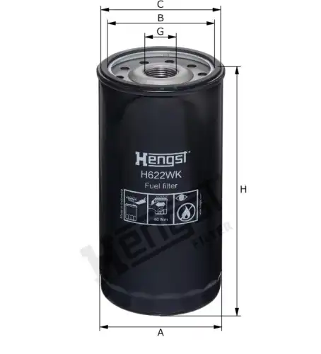 H622WK Автозапчасть HENGST