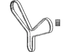 ремень ГРМ Lexu 1356849036 TOYOTA / LEXUS