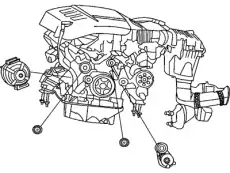 натяжитель ремня MB 68040206AA JEEP