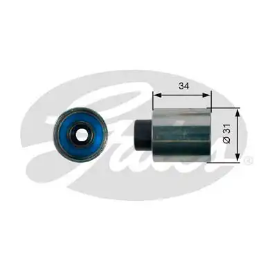 ролик обводной ГРМ Sub T41225 GATES