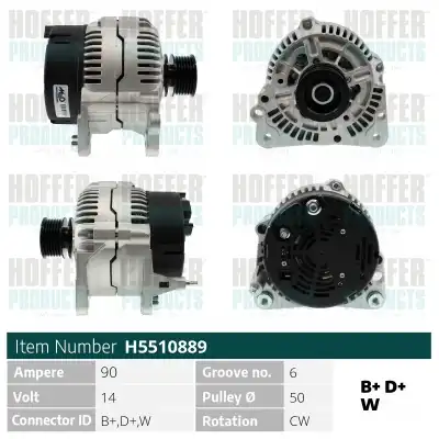 Генератор HOFFER H5510889