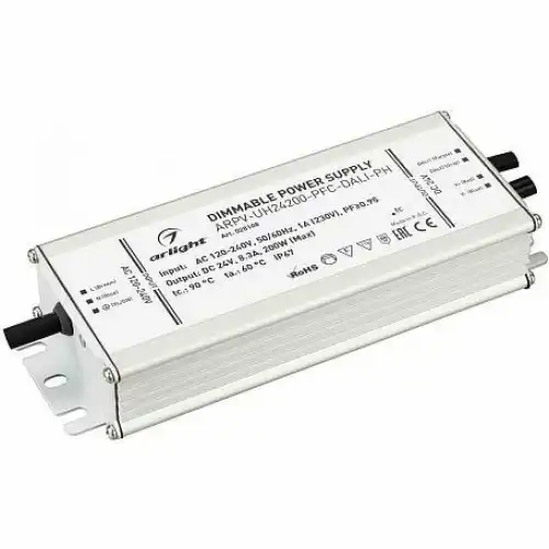 Блок питания ARPV-UH24200-PFC-DALI-PH 028108 ARLIGHT