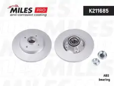 Тормозной диск MILES K211685