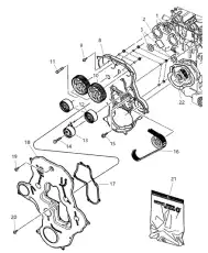 ролик обводной Chry 5093931AA JEEP