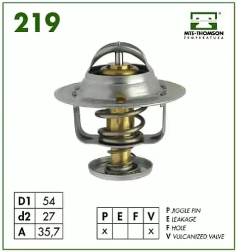 Термостат системы охлаждения MTE-THOMSON 219.82