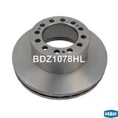 Тормозной диск KRAUF BDZ1078HL ,