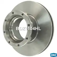 Тормозной диск KRAUF BDZ1104HL ,