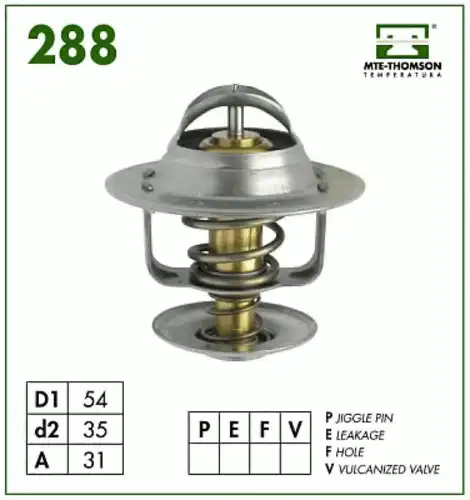 Термостат системы охлаждения MTE-THOMSON 288.87