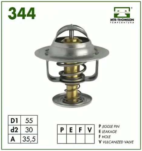 Термостат системы охлаждения MTE-THOMSON 344.83