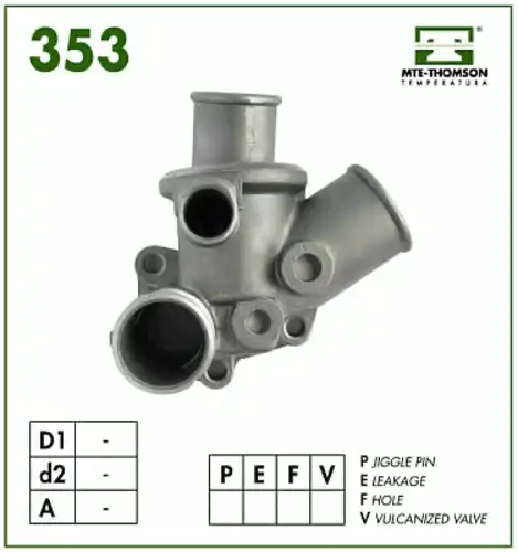 Термостат системы охлаждения MTE-THOMSON 353.80
