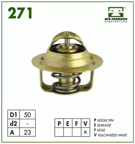 Термостат системы охлаждения MTE-THOMSON 271.89
