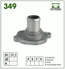 Термостат системы охлаждения MTE-THOMSON 349.87