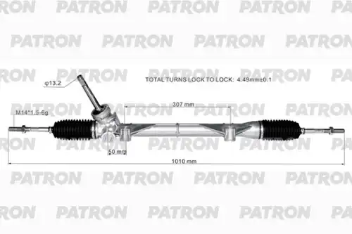 Рулевая рейка PATRON PSG3134