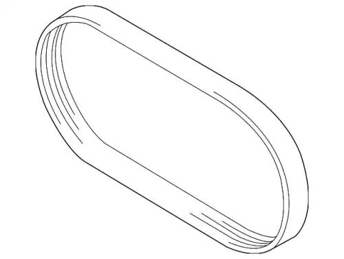 V-BELT(5PK 1665) 9514154G61 SUZUKI