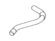 Шланг радиатора 16571-22160 TOYOTA / LEXUS