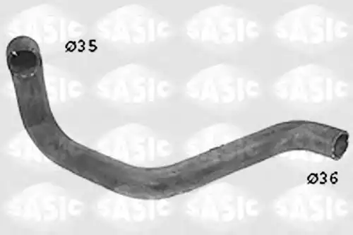 патрубок радиатора Audi SWH6729 SASIC
