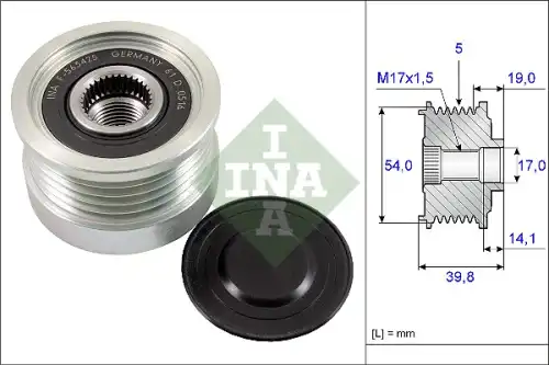 шкив-бендикс 535 0221 10 INA