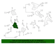подушка двигателя PAB19937210 VAG