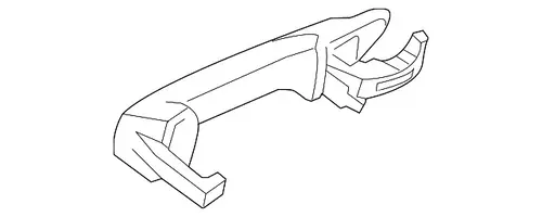 Ручка двери VAG 95853120602G2X