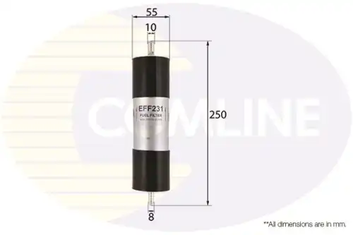 Топливный фильтр COMLINE EFF231