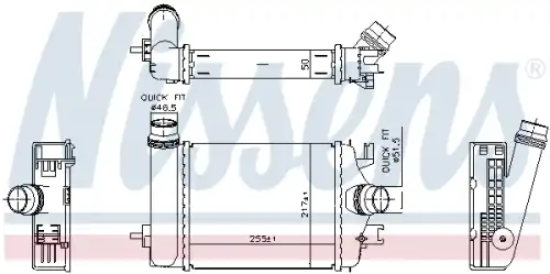 Интеркулер NISSENS 961313
