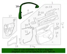 F-MOLDING 86792038 GM