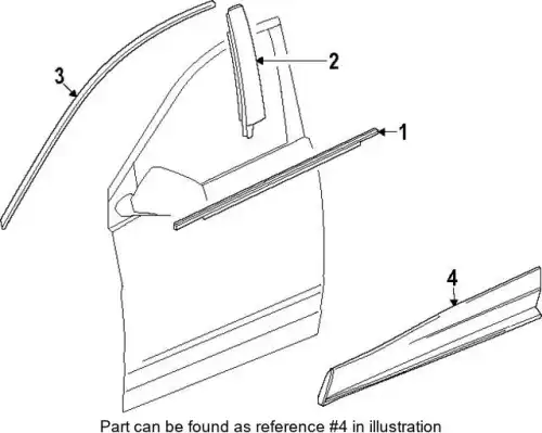 F-MOLDING 26359851 GM