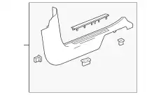 F-MOLDING 84445002 GM