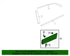 F-MOLDING 84783247 GM