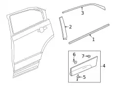 F-MOLDING 84783247 GM