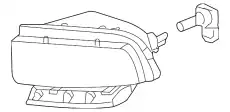 Фара GM 19434278