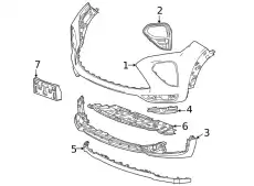 MOLDING 42856121 GM