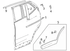 MOLDING 42856189 GM