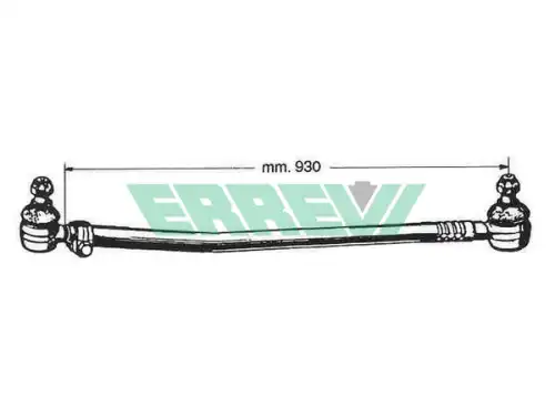 Рулевая тяга ERREVI 712674