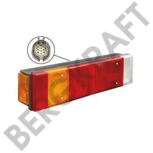 Фонарь задний BERGKRAFT BK6123244