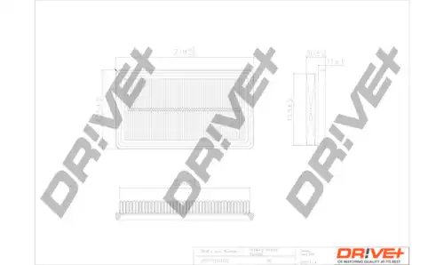 Фильтр воздушный DR!VE+ DP1110.10.0322