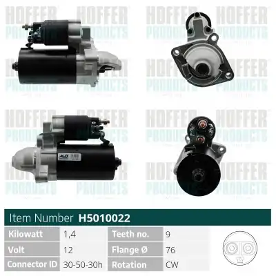 Стартер HOFFER H5010022
