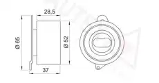 ролик натяжной ГРМ Maz 641565 AUTEX