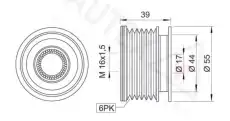 шкив генератора MB 622071 AUTEX