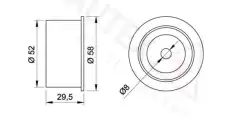 ролик обводной ГРМ Opel 651451 AUTEX