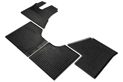 Коврики в салон SEINTEX 98416 Shacman X6000 2023-н.в. 4 шт., черный