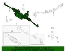 Steering Gear ! \MB 9074609804