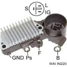 реле-регулятор! Nippondenso 14.5V\ Toyota Land Cruiser 2.4D 89> IN220 TRANSPO