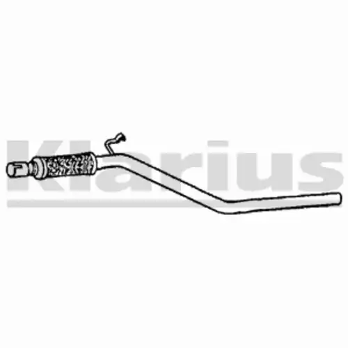 патрубок радиатора BMW 150338 KLARIUS
