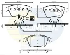 Тормозные колодки дисковые COMLINE CBP16022